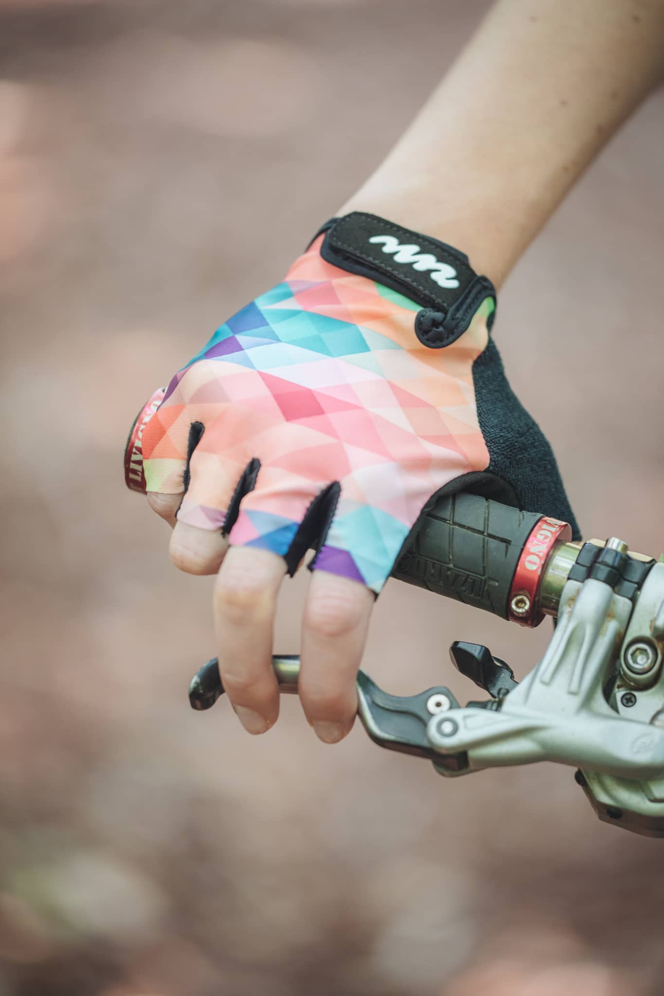 fingerlose handschuhe bunt MTB Fahrradhandschuhe | bunte, dünne