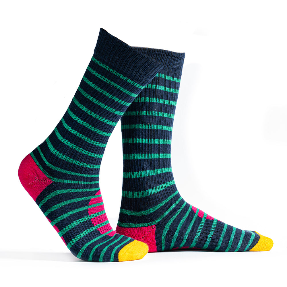 bunte hochwertige Socken aus biobaumwolle